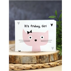 Обложка для студенческого «It's friday, Girl», плотность 600 мкм