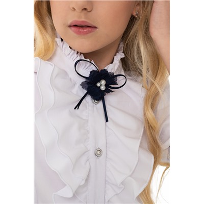 Белая школьная блуза, модель 06149