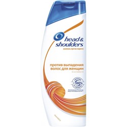 Шампунь для волос Head and Shoulders (Хед Энд Шолдерс) Против выпадения волос для мужчин 2 в 1, 400 мл