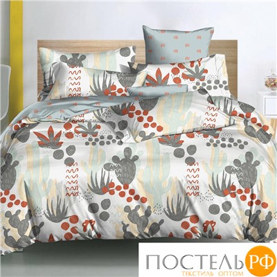 15/219-PC/CL КПБ CL HOME Поплин "Pure Cotton" полуторный 145*215*1 150*220*1(±5) 70*70*2(±2) в ПВХ