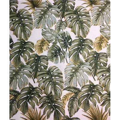 С пальмами листьями 5104 - гобеленовая ткань