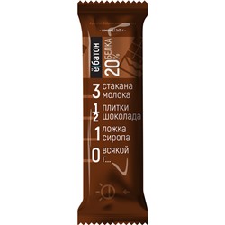 Батончик "Ёбатон" со вкусом шоколада в шоколадной глазури, 50г