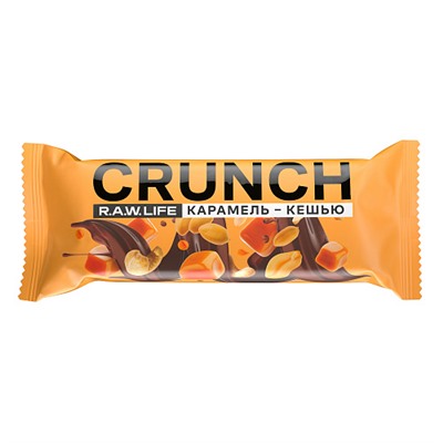 Батончик ореховый "Crunch Choco Карамель-Кешью"