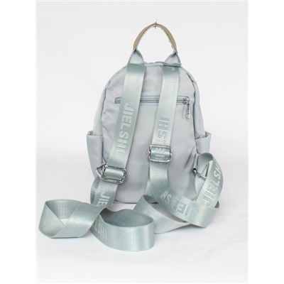 Рюкзак жен текстиль JLS-6-038,  1отд,  4внеш+2внут карм,  серый 260986