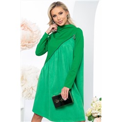 Платье "Мару" (яркая зелень) П5196