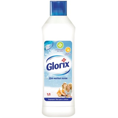 Средство чистящее для пола Glorix (Глорикс) Свежесть Атлантики, 1 л