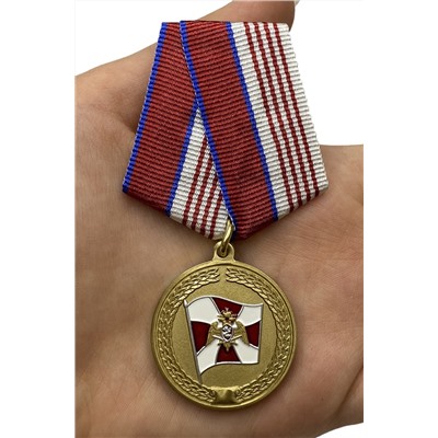 Медаль Росгвардии "За содействие", Учреждение: 14.02.2017 №1763