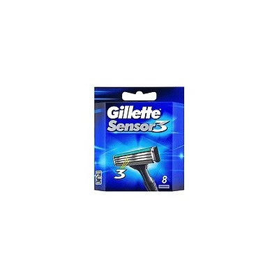 Кассета для станков для бритья Жиллетт Sensor-3, 8 шт.