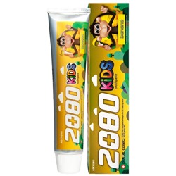 AEKIUNG 2080 Зубная паста детская "Банан", 80г / Dental Clinic KIDS Toothpaste "banana"