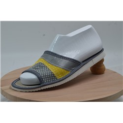 009-35  Обувь домашняя (Тапочки кожаные) размер 35