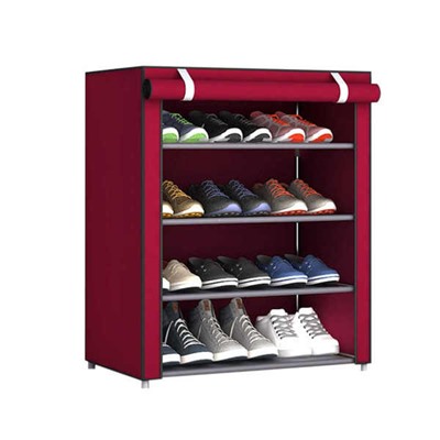 Тканевый стеллаж для обуви Shoe Cabinet 8238