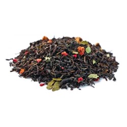 84006  Чай Gutenberg черный ароматизированный Клубника-Малина (356)