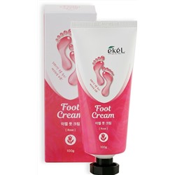"Ekel" Foot Cream Rose Крем для ног с экстрактом розы 100 гр.