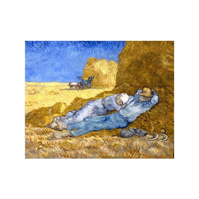 Полдень: отдых после работы. Ван Гог