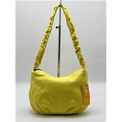 Женская кожаная сумка Guudy. Ярко-желтый