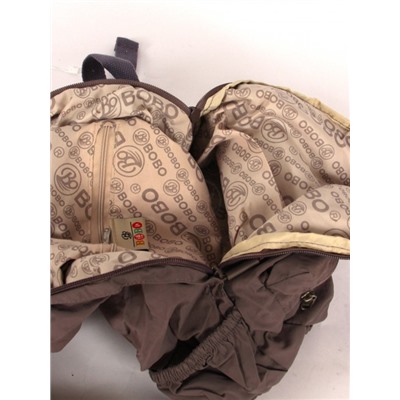 Рюкзак жен  (СКЛАДНОЙ)  текстиль BoBo-6701,  1отд,  1внут+3внеш/карм,  сирень 262202