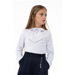 Белая школьная блуза, модель 06156