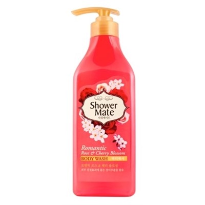 SHOWER MATE Гель для душа "Роза и Цветущая вишня", 550г / Body Wash Romantic "Rose&Cherry Blossom"