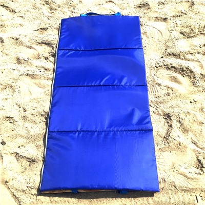 Пляжная сумка-лежак Морской бриз одноместный синий
