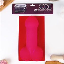 Форма для выпекания XXL, силикон, 28 см, цвет розовый