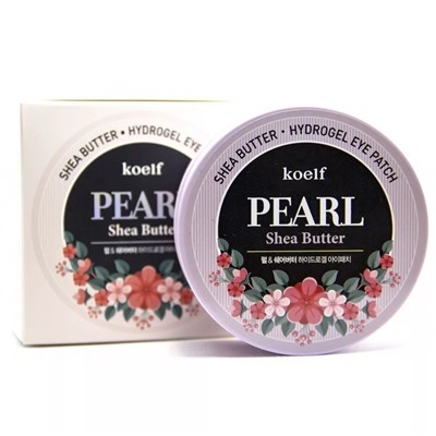 Гелевые патчи для глаз Koelf Hydro Gel Pearl & Shea Butter Eye Patch 60 шт