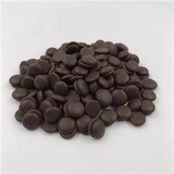 Кондитерская глазурь в монетах со вкусом "Темный шоколад" 500 гр