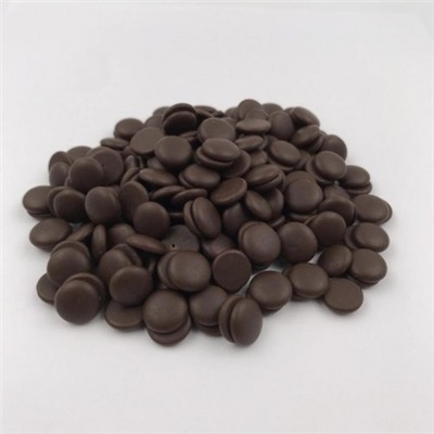 Кондитерская глазурь в монетах со вкусом "Темный шоколад" 100 гр