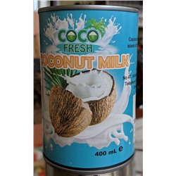 Кокосовое молоко "Coco Fresh", жирность 18%, 400мл