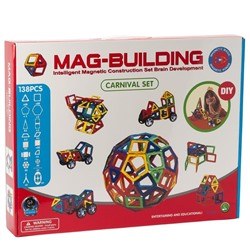 Магнитный конструктор Mag-Building 138 деталей