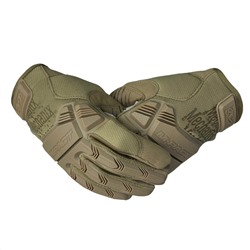 Тактические перчатки Mechanix Wear (хаки-песок), - отлично сидят на руке, придавая уверенность при работе со снаряжением и оружием (B15) №346