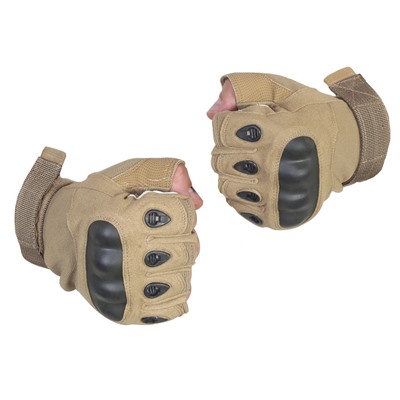 Тактические беспалые перчатки, - Классическая модель военных защитных перчаток. Выбор профессионалов, побывавших в горячих точках (C) №11