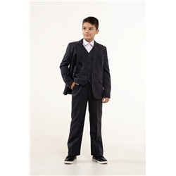 Серый школьный пиджак для мальчика, модель 0506/5