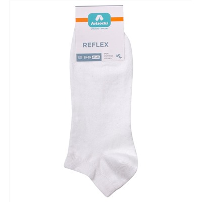 Носки спортивные Reflex ASS-0016 41-44 белый (Artsocks)