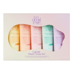 Набор увлажняющих кремов для рук, In England Colorfit Hand Cream Set, LODEURLETTE, 50 мл x 5