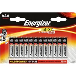 Набор алкалиновых батареек "Energizer", тип AAA, 12 шт