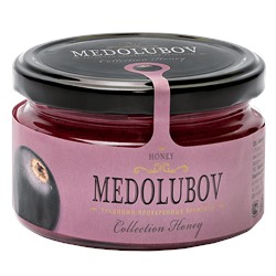 Крем-мёд Медолюбов с черникой 250мл