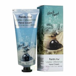 Крем для рук FarmStay Visible Difference Hand Cream Black Pearl