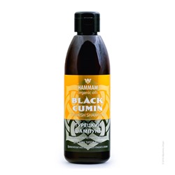 Турецкий шампунь Black Cumin восстановление и блеск для всех типов волос серии «Hammam organic oils»
