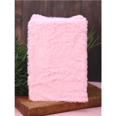 Блокнот плюшевый "Funny unicorn", pink, 21,5х14,5 см, плотность 80 гр.