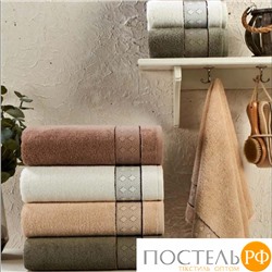 Набор полотенец Карвен "SIDE" Cotton (penye) 50*90 4шт. махра HS 1004