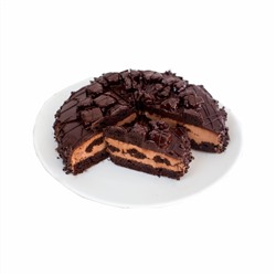 Торт Три шоколада 12 порц ПитерФрост 1.2 кг 1/4 Россия - Десерты с/м