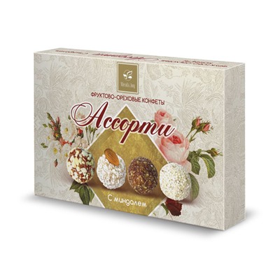 Gift Delight "Ассорти Миндаль", конфеты 125 г., (картонная упаковка)