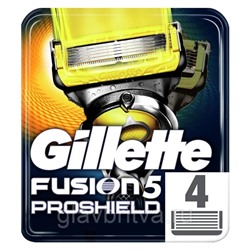 Кассета для станков для бритья Жиллетт Fusion-5 ProShield, 4 шт.