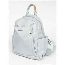 Рюкзак жен текстиль JLS-SC 330,  1отд,  4внеш+2внут карм,  серый 261014