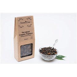 Чай чёрный СЛАДКИЙ с БАДАНОМ, плодами рябины и стевией
