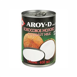 Кокосовое молоко AROY-D 400 мл ж/б 1/24 Индонезия - Молоко кокосовое