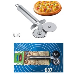 Нож тесторезка-пиццерезка D37