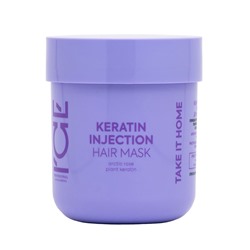 NS / I`CE Professional / Home / Keratin Injection / Кератиновая маска д/повреждённых волос, 200 мл