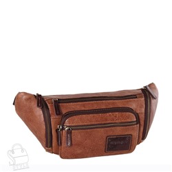 Сумка мужская кожаная 1395TR brown Tough Ryder