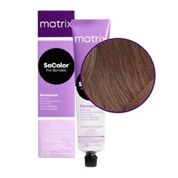 Matrix Крем-краска для седых волос / SoColor Pre-Bonded 506NV, темный блондин натуральный перламутровый, 90 мл